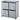 2 Tier 4 Cube Organizer - Magasins Hart | Hart Stores